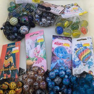 Mixed new packs marbles 3lbs bundle #7